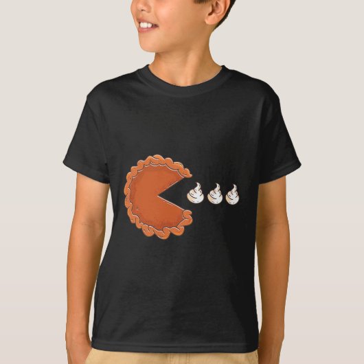 T-shirt Citrouille Pie Manger Crème Whiam Thanksgiving Day (Devant)