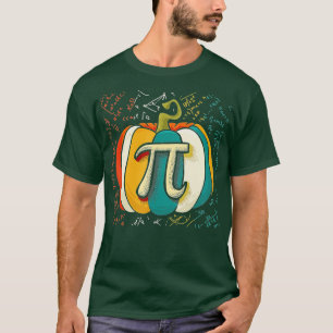 T-shirt Citrouille Pie Math Funny Halloween Thanksgiving P