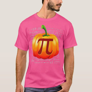 T-shirt Citrouille Pie Math I Funny Halloween Thanksgiving