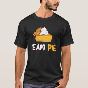 T-shirt Citrouille Pie Team Pie Funny Pie Day Shirt pour H