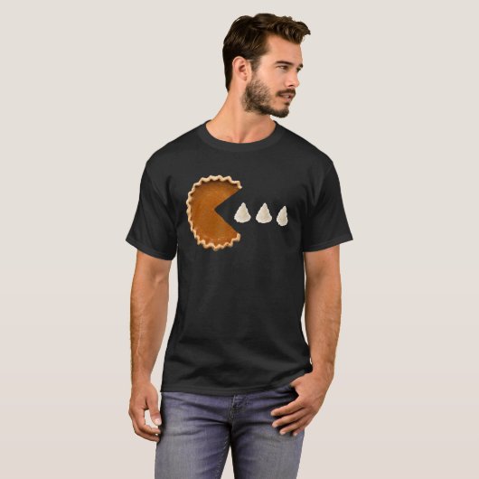 T-shirt Citrouille Pie Thanksgiving Tee (Devant entier)