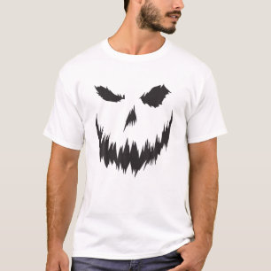 T-shirt Citrouille Posse Citrouille Face Halloween Jack O 