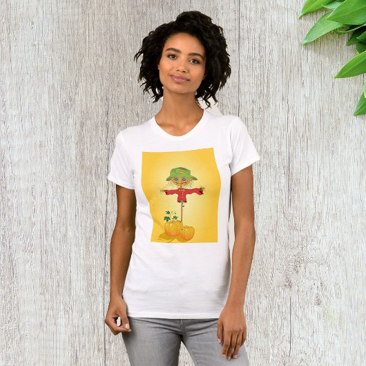 T-Shirt Citrouille Pour Femme