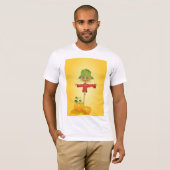 T-Shirt Citrouille Pour Homme (Devant entier)