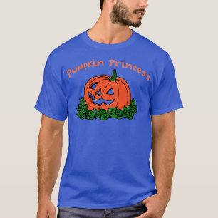T-shirt CITROUILLE PRINCESS Funny Halloween Déplaisant eff