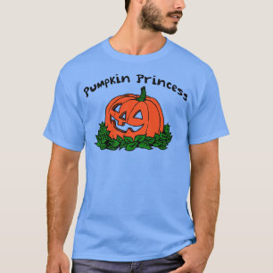 T-shirt CITROUILLE PRINCESS Funny Halloween Déplaisant eff