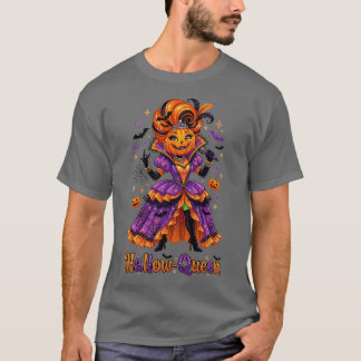 T-shirt Citrouille Reine d'Halloween