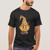 T-shirt Citrouille Scarecrow Automne automne Thanksgiving (Devant)