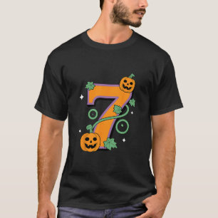 T-shirt Citrouille Six Sept 67 Assorti 7 Halloween Couple