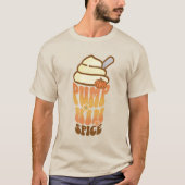 T-shirt Citrouille Spice Groovy (Devant)