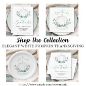 T-shirt Citrouille Thanksgiving