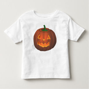 T-shirt Citrouille Toddler Halloween Toddler Shirt