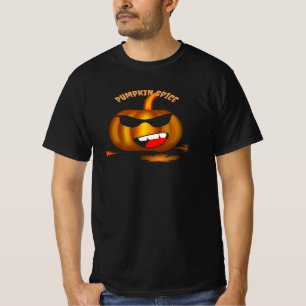 T-shirt Citrouille vintage de la découpe d'épices