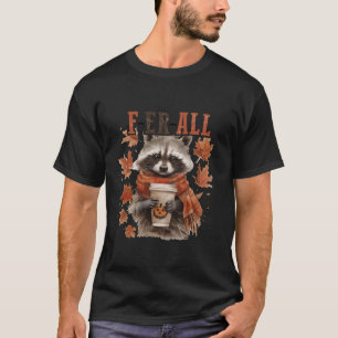 T-shirt Citrouille vintage Retro Feral Girls Fall Funny Ra