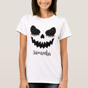T-shirt Citrouille visage Jack O Lantern Halloween