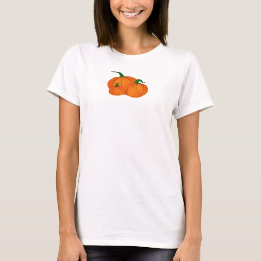 T-shirt citrouilles (Devant)