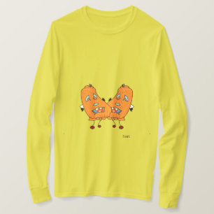 T-shirt : citrouilles dansantes