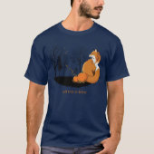 T-shirt Citrouilles de la forêt Red Fox (Devant)