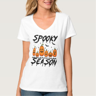 T-shirt Citrouilles de la saison effrayante Halloween