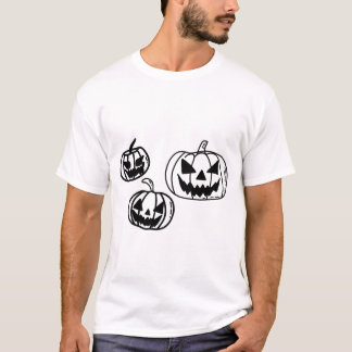 T-shirt Citrouilles éffrayants