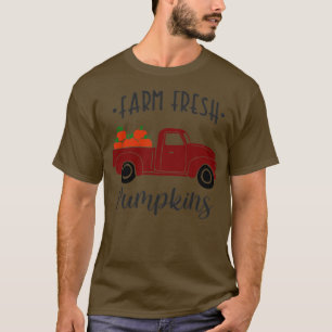 T-shirt Citrouilles frais de ferme