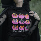 T-shirt Citrouilles roses avec des vaches