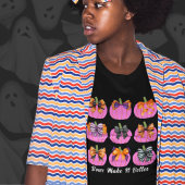 T-shirt Citrouilles roses avec des vaches