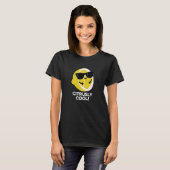 T-shirt Citrus amusant Cool Citrus Pun Dark BG (Devant entier)