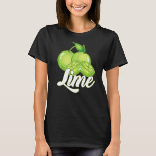 T-shirt Citrus de Fruit Lime Barista