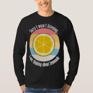 T-shirt Citrus Fruit Citron Citation Ironique À Propos De