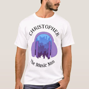 T-shirt City blast : hommage à la musique personnalisée T-