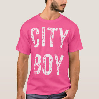 T-shirt City Boy Shirt Rap Hip hop Social Media City Boy