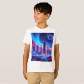 T-shirt City Boys futuriste (Devant entier)