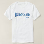 T-shirt City Chic Bridesmaid<br><div class="desc">City Chic Tshirt de femme de chambre</div>