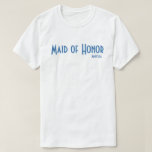 T-shirt City Chic Maid of Honor<br><div class="desc">City Chic Maid of Honor Tshirt</div>