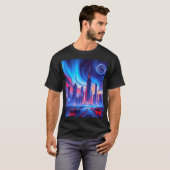 T-shirt City Homme futuriste (Devant entier)
