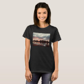 T-shirt City view Cambridge Skyline (Devant entier)