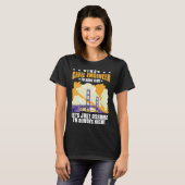 T-shirt Civil Engineer Bridge Builder Engineering Student (Devant entier)