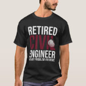 T-shirt Civil Engineer Bridge Builder Engineering Student (Devant)