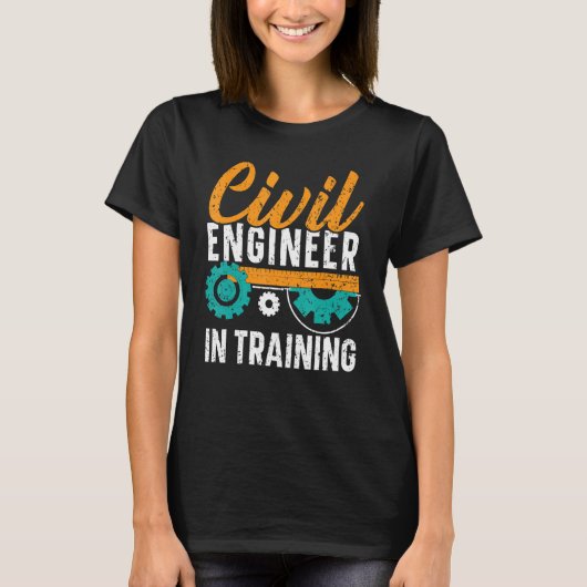 T-shirt Civil Engineer In Training Civil Engineering Stude (Devant)