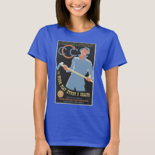 T-shirt Civilian Conservation Corp : Work Play Study Healt