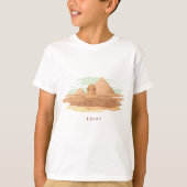 T-shirt Civilisation égyptienne ancienne cool Pyramides co (Devant)