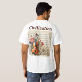 T-shirt — Civilization (Dos entier)