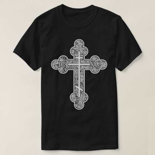 T-shirt CIXC Chrétienté orthodoxe orientale Jésus-Christ (Design devant)