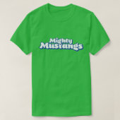 T-shirt CJ Greene Mighty Mustangs (Design devant)