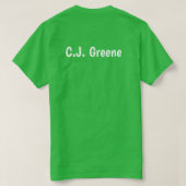 T-shirt CJ Greene Mighty Mustangs (Design dos)