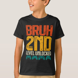 T-shirt Ck À l'école Garçon 2e année Joueur Premier Jour d