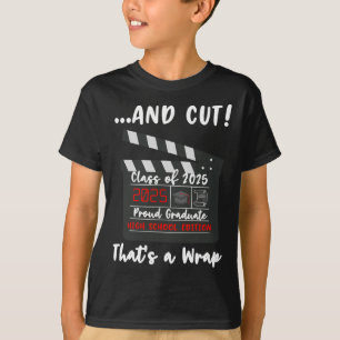 T-shirt Cl De 2025 Graduation Funny Graduate Devis High Sc