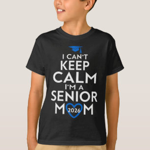 T-shirt Cl de 2026 Maman senior drôle de remise de diplôme