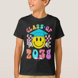 T-shirt Cl de 2038 visage souriant premier jour d'école po